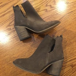 steve madden slit booties